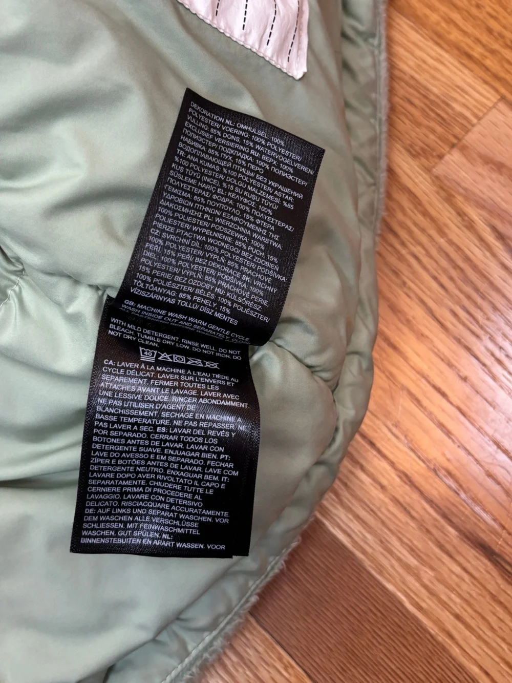 The North Face Youth Fleece Nuptse Down Jacket